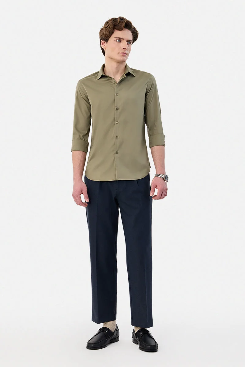 سنيتش Slim Fit Stretch Shirt